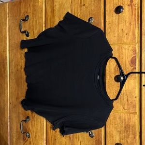Black Crop Top